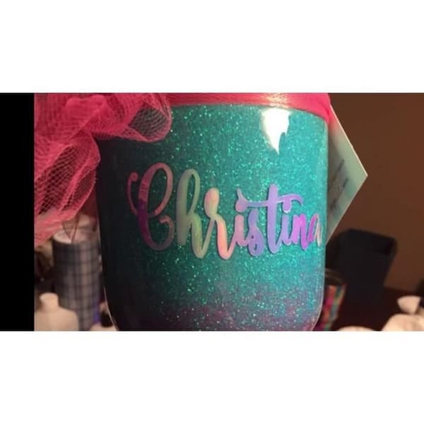 Holografisk vinyl 'Cricut' Opal 30,5 cm x 122 cm
