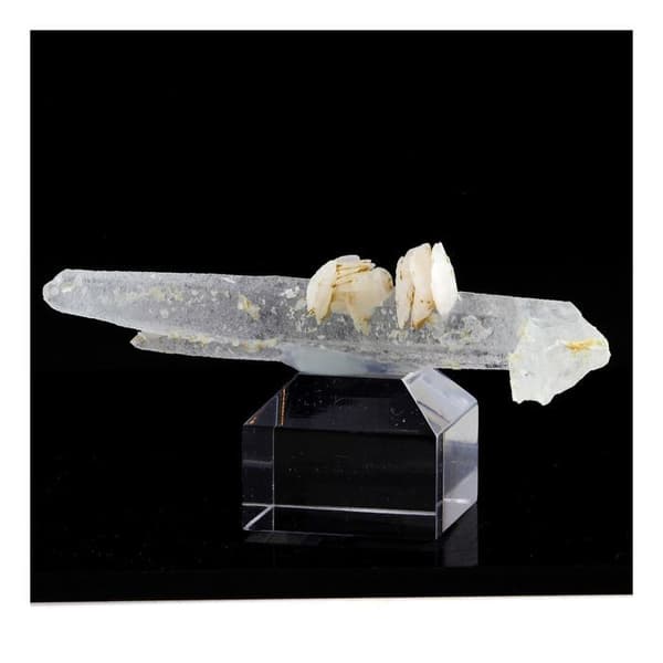 Stenar och Mineraler - ABIJOUX - Kalcit + Kvarts - 106,0 ct - Chifeng, Inre Mongoliet