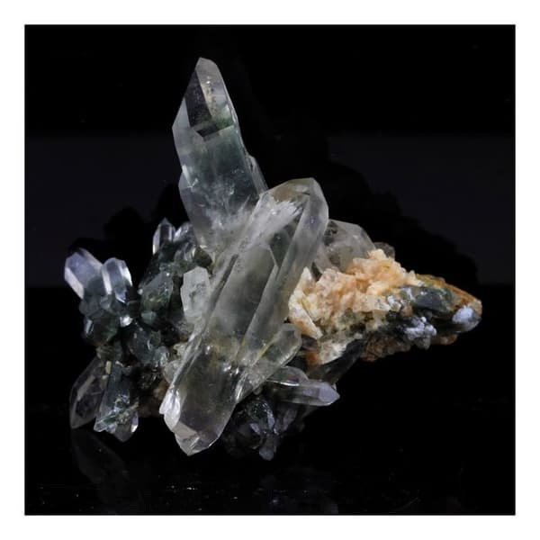 Pierre - Kvarts - Spök + Albit - 118.0 ct - Vit - Äkthetsintyg