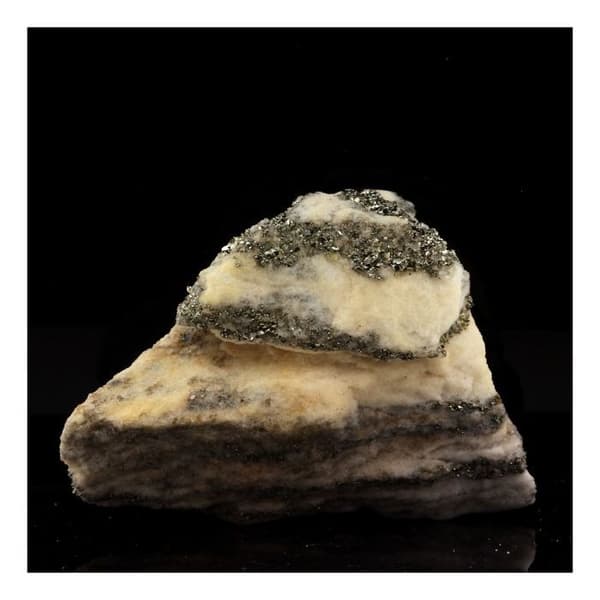 Stenar och mineraler - ABIJOUX - Pyrit + Dolomit - 477.00 ct - Binntal, Schweiz