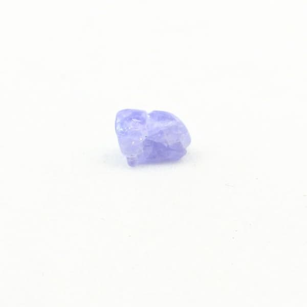 Tanzanit - Stenar och Mineraler - 0.400 ct - Blå - Merelani Hills - Äkthetscertifikat