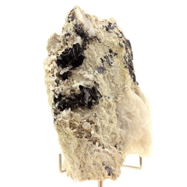 Stenar och Mineraler - ABIJOUX - Hematit - 1204.5 ct - Svart - Äkthetsintyg