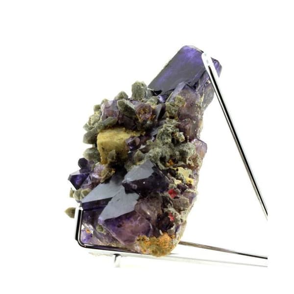 Stenar och Mineral - ABIJOUX - Fluorit, Kvarts, Kalcit - 7224 ct - Äkthetscertifikat