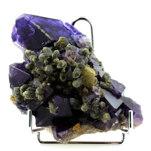 Stenar och Mineral - ABIJOUX - Fluorit, Kvarts, Kalcit - 7224 ct - Äkthetscertifikat