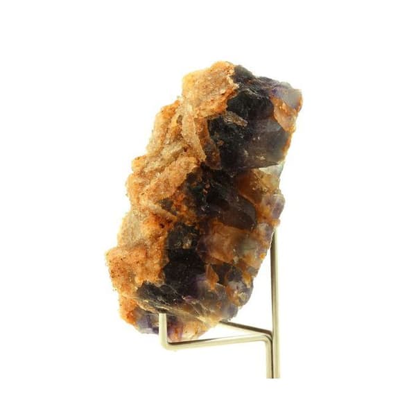 Pierre - ABIJOUX - Fluorit + Kvarts - 640,0 ct - Gruva de Fonsante - Certifikat av autenticitet