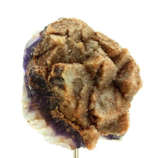 Pierre - ABIJOUX - Fluorit + Kvarts - 640,0 ct - Gruva de Fonsante - Certifikat av autenticitet