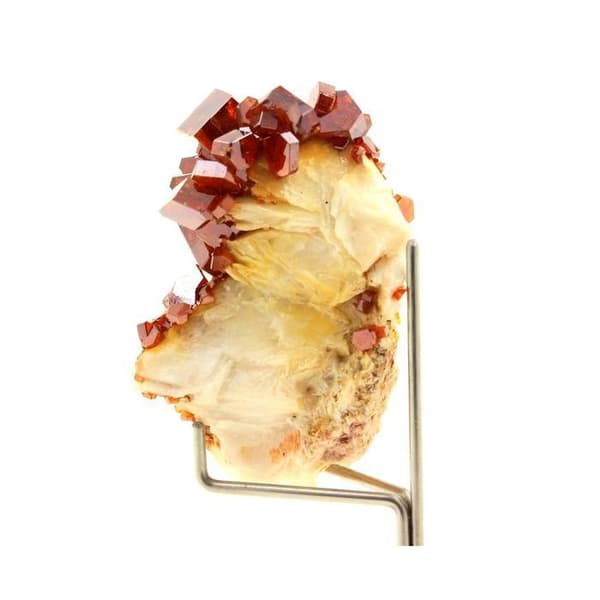 Vanadinit - ABIJOUX - 250,0 ct - Röd - Blandad - Äkthetsintyg