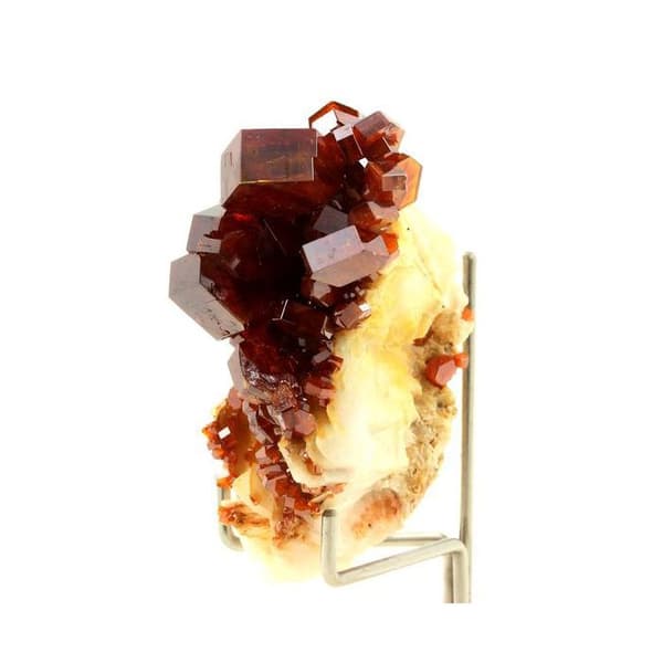 Vanadinit - ABIJOUX - 250,0 ct - Röd - Blandad - Äkthetsintyg