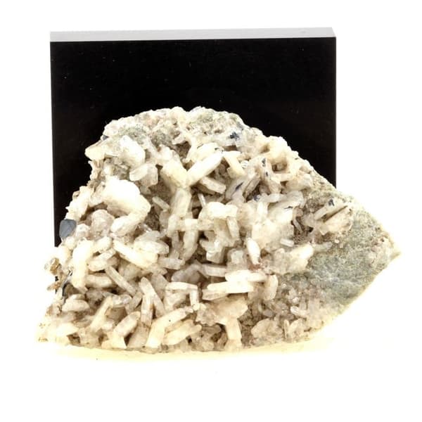 Stenar och mineraler - ABIJOUX - Hematit + Albit - 282,5 ct - Koagel, Saint Christophe-en-Oisans, Frankrike