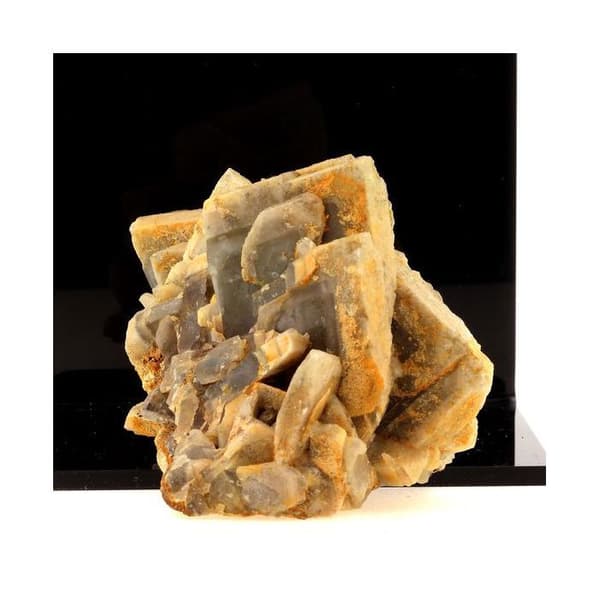 Stenar och Mineraler - ABIJOUX - Baryt - Vit - 1817 ct - 95x60x60 mm