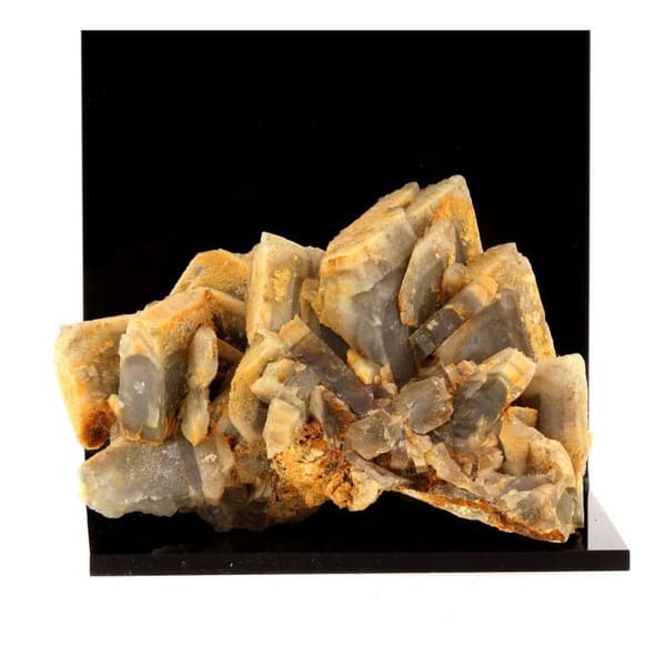 Stenar och Mineraler - ABIJOUX - Baryt - Vit - 1817 ct - 95x60x60 mm
