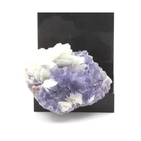 Fluorit + Barit - Stenar och Mineraler - 257.35 ct - Saint-Péray - Äkthetscertifikat