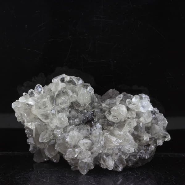 Kalcit - ABIJOUX - Anduze, Gard, Occitanie, Frankrike - 243,05 ct - Vit - Blandat