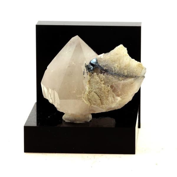 Stenar och mineraler - ABIJOUX - Hematit + kvarts - koagel, Saint Christophe-en-Oisans, Frankrike