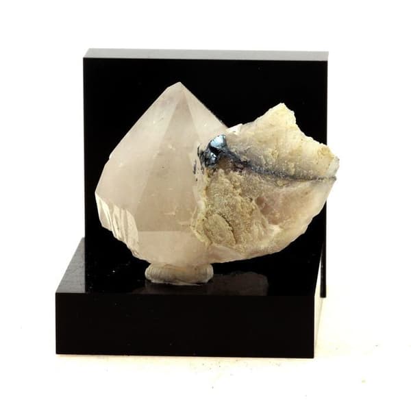 Stenar och mineraler - ABIJOUX - Hematit + kvarts - koagel, Saint Christophe-en-Oisans, Frankrike