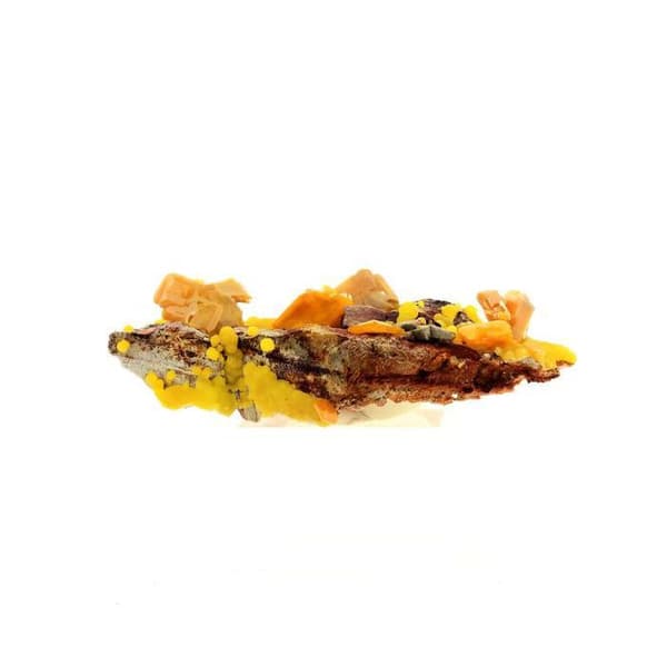 Stenar och Mineraler - ABIJOUX - Wulfenit + Mimetit - 322,5 ct - La Morita-gruvan, Mexiko