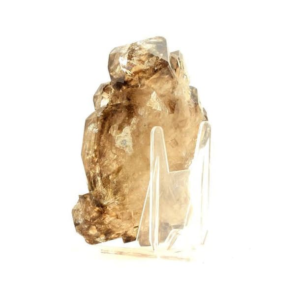 Kvarts fönster rökfärgad - ABIJOUX - 3902.0 ct - Brun - 150 x 100 x 40 mm - Äkthetscertifikat