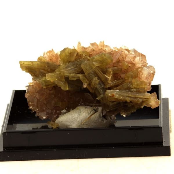 Stenar och mineraler - ABIJOUX - Axinit + Epidot - 31,0 ct - Chamrousse, Isère, Frankrike