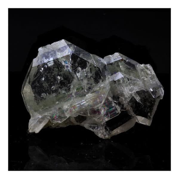 Ame Quartz (Faden Quartz) - ABIJOUX - Les Chapieux, Tarentaise, Frankrike