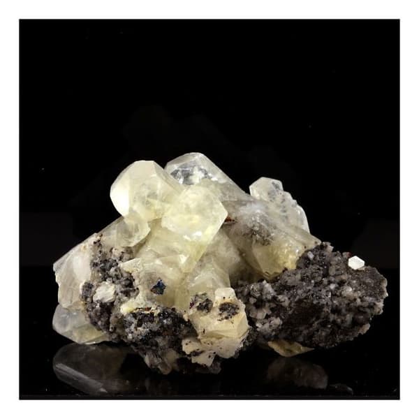 Calcit + Chalcopyrit - ABIJOUX - Joplin-gruvan - 364,70 ct - Äkthetscertifikat - Dimensioner 64x51x38 mm