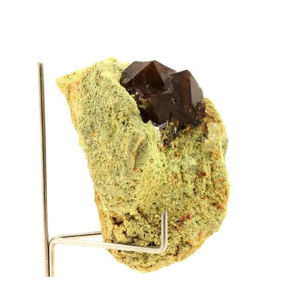 Stenar och Mineraler - ABIJOUX - Granat Grossulaire - 400.5 ct - Röd - Äkthetscertifikat