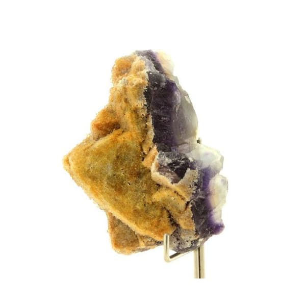 Stenar och Mineraler - ABIJOUX - Fluorit + Kvarts - 487,0 ct - Fonsantegruvan - Äkthetsintyg