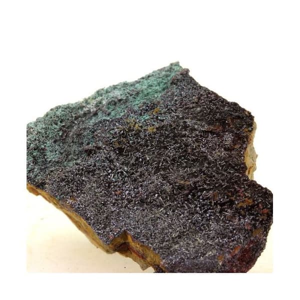 Stenar och Mineraler - ABIJOUX - Mimetit Kuperit Malakit - 99.0 ct - Rouez-gruvan, Sarthe