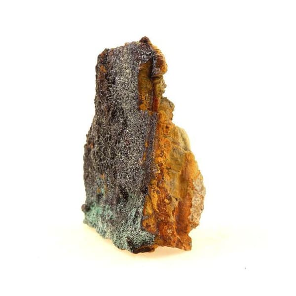 Stenar och Mineraler - ABIJOUX - Mimetit Kuperit Malakit - 99.0 ct - Rouez-gruvan, Sarthe