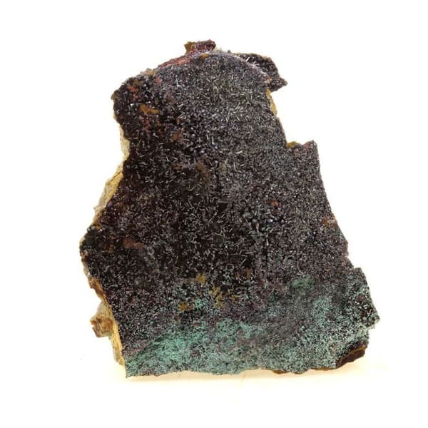 Stenar och Mineraler - ABIJOUX - Mimetit Kuperit Malakit - 99.0 ct - Rouez-gruvan, Sarthe