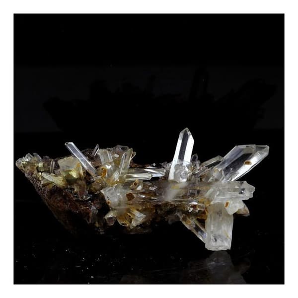 Stenar och Mineraler - ABIJOUX - Kvarts - Siderit - Pyrit - 72.0 ct