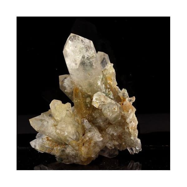Kvarts - ABIJOUX - Rochers de la Curiaz - 460 ct - Grå - Naturliga material - Blandat