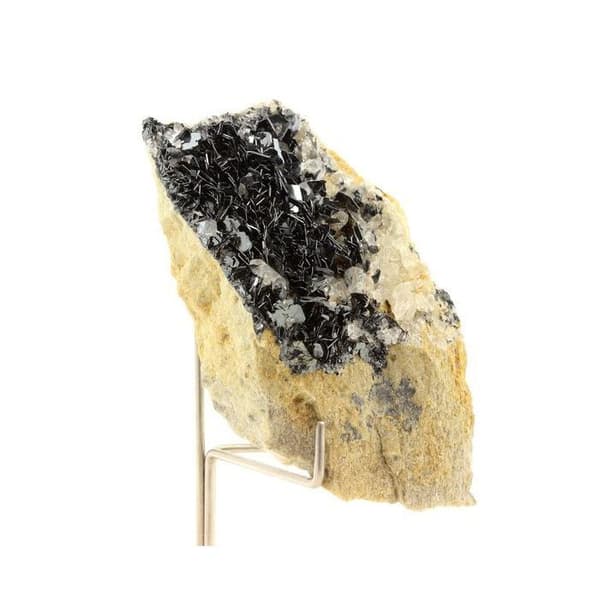 Stenar och Mineraler - ABIJOUX - Hematit + Kvarts - 611 ct - Sarenne-glaciären - Frankrike