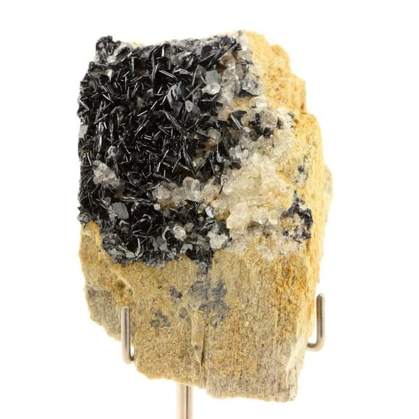 Stenar och Mineraler - ABIJOUX - Hematit + Kvarts - 611 ct - Sarenne-glaciären - Frankrike