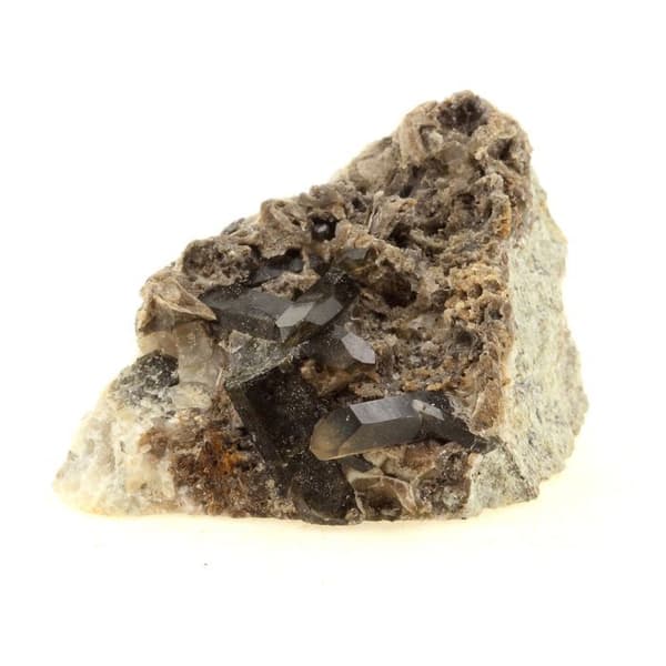 Kvarts - ABIJOUX - 219,5 ct - Grå - Les Deux Alpes - Äkthetscertifikat