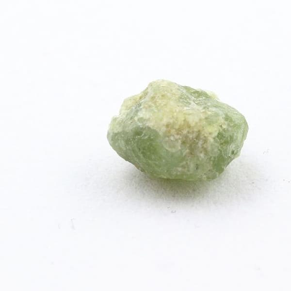 Péridot - Almklovdalen - 3.045 ct - Autenticitetscertifikat - Mått 7x6x8 mm - Grå