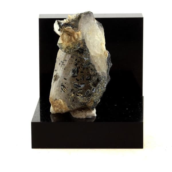 Stenar och mineraler - ABIJOUX - Hematit + kvarts - koagel, Saint Christophe-en-Oisans - 108,0 ct