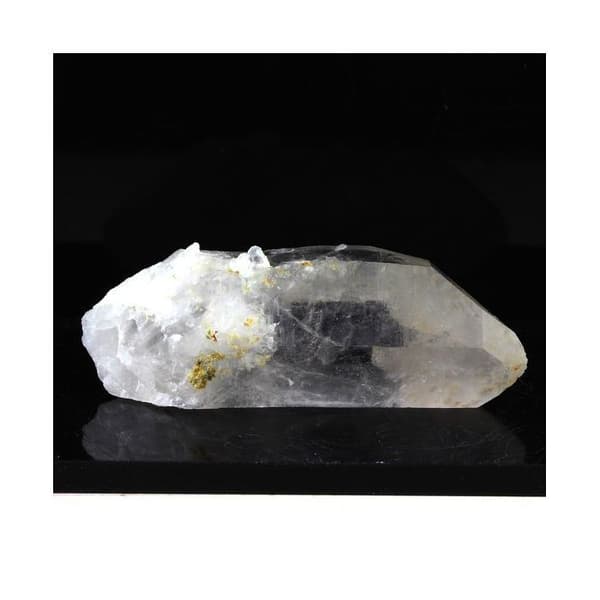 Dubbelavslutad kvarts - ABIJOUX - L'Alpe d'Huez, Bourg d'Oisans, Isère, Frankrike - 98,0 ct - Vit - Blandat