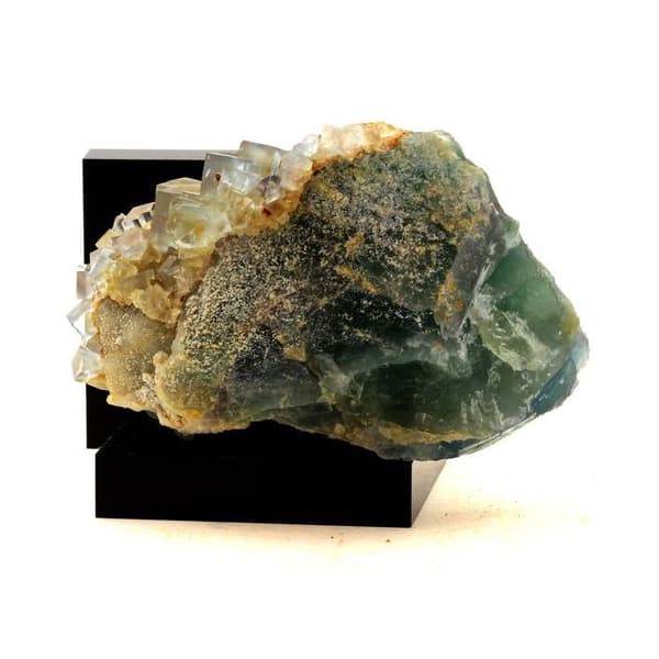 Cristall - ABIJOUX - Fluorit - 1305,5 ct - La Barre - Grå