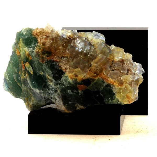 Cristall - ABIJOUX - Fluorit - 1305,5 ct - La Barre - Grå