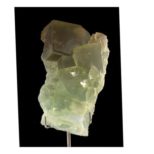 Fluorit + Kvarts - ABIJOUX - 999,65 ct - L'Avellan-gruvan - Äkthetscertifikat - Dimensioner 99x60x28 mm