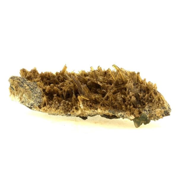 Stenar och Mineral - ABIJOUX - Epidot + Prehnit - Grön - 255 ct - 85x35x25 mm
