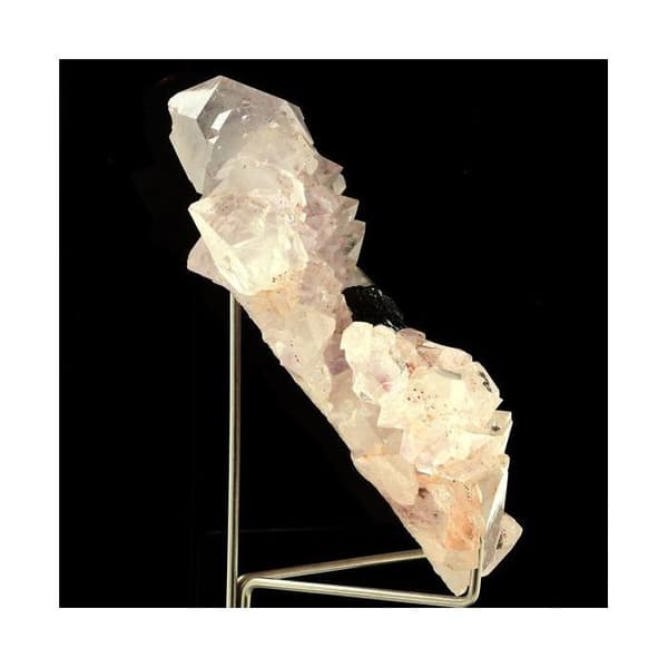Stenar och mineraler. Ametistkvarts + epidot. 647,50 cent. Xichang County, Sichuan, Kina.