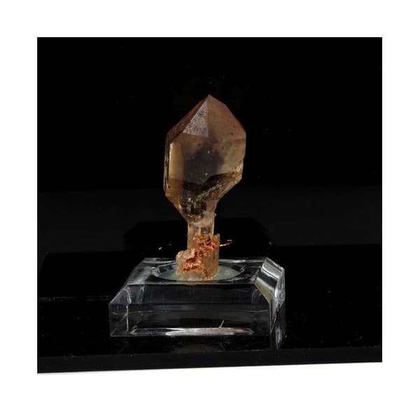 Stenar och mineraler. Ametist rökt spiralkvarts. 155,0 cent. Madagaskar.