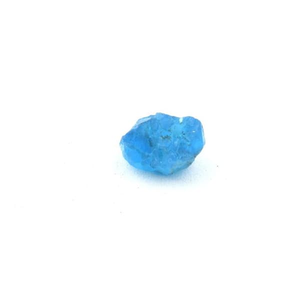 Pierre - ABIJOUX - Neonblå apatite - 1.95 ct - 8 x 4 x 6 mm - Äkthetsintyg