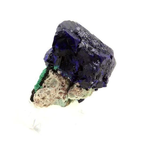 Cristal - ABIJOUX - Azurite - 187.5 ct - Blå - Äkthetsintyg