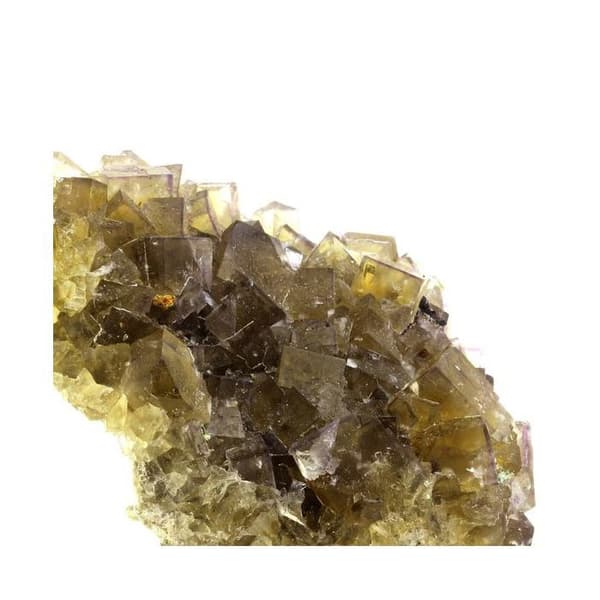 Fluorit - Valzergues - 392,5 ct - Gul - Kristall - Certifikat för äkthet