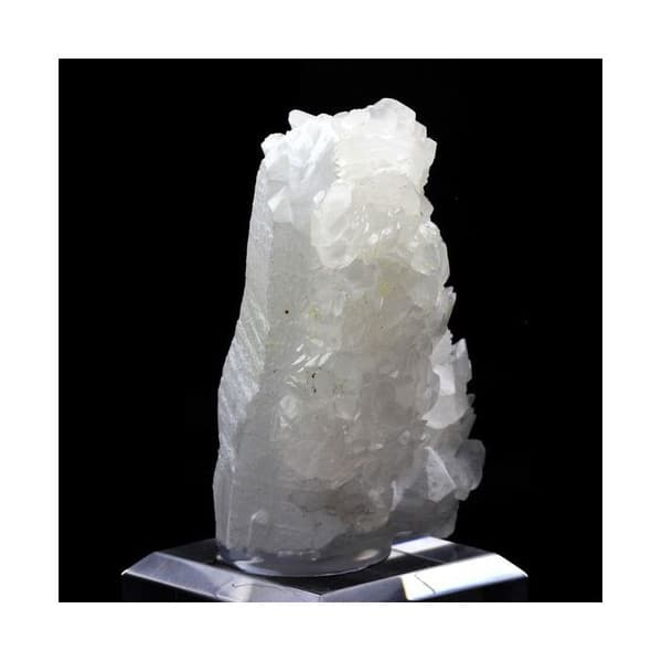 Stenar och mineraler - ABIJOUX - Kalcit + Kvarts - Vit - Blandat