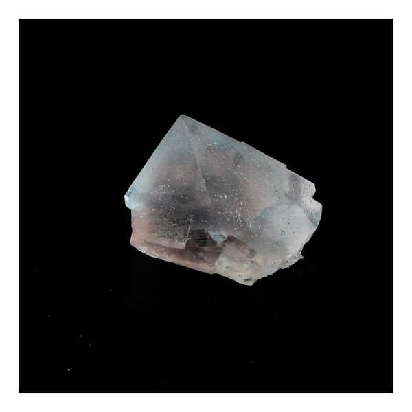 Fluorit ros - Icke specificerad - 4.89 ct - Massif du Mont-Blanc - Äkthetsintyg - 10 x 9 x 8 mm