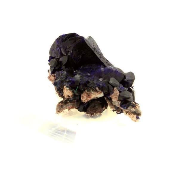 Cristal - ABIJOUX - Azurite - Blå - 353 ct - Dimensioner 40x30x30 mm