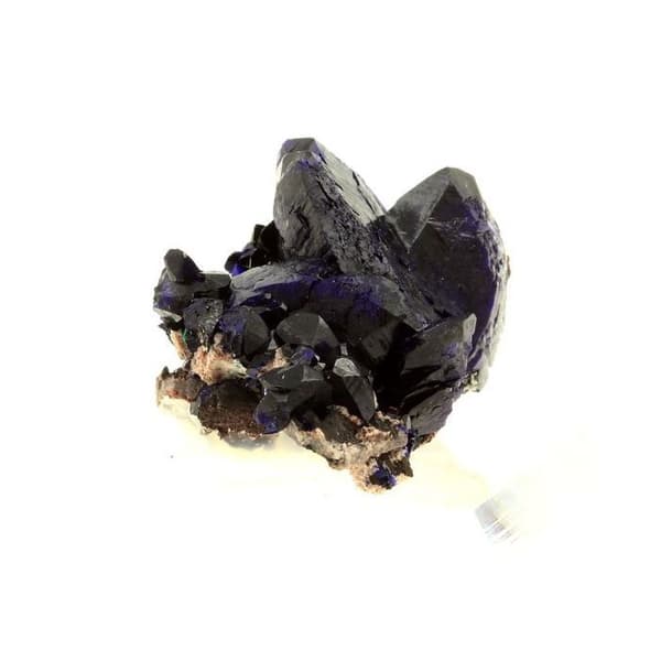 Cristal - ABIJOUX - Azurite - Blå - 353 ct - Dimensioner 40x30x30 mm